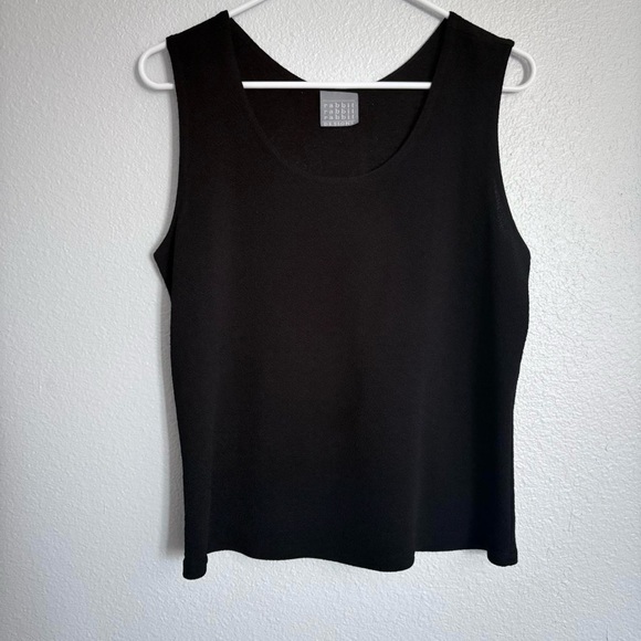 Rabbit Rabbit Rabbit Black Sleeveless Top - Picture 1 of 4